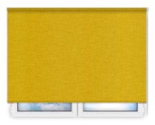 Стандартные рулонные шторы Анже горчичный цена. Купить в «Мастерская Жалюзи»